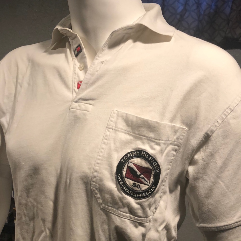 White Polo by Tommy Hilfiger